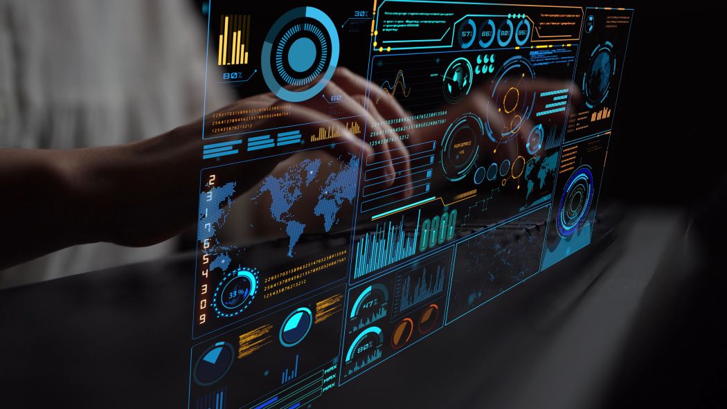 Interface digital de segurança representando proteção de acessos com FortiSASE